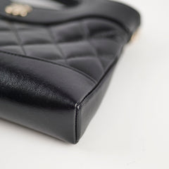 Chanel Nano 31 Shopping Tote Calfskin Black Microchip