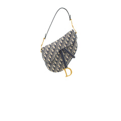 Dior Saddle Medium Oblique Blue