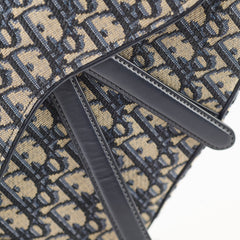 Dior Saddle Medium Oblique Blue