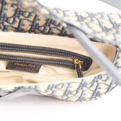 Dior Saddle Medium Oblique Blue