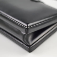 Loewe Anagram Logo Box Mini Bag Black
