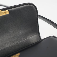 Celine Teen Triomphe Smooth Black