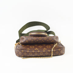 Louis Vuitton Multipochette Accessories Monogram Khaki