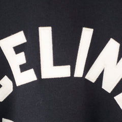 Celine Varsity Jacket Black/White Stripes - Size XXL