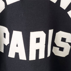 Celine Varsity Jacket Black/White Stripes - Size XXL
