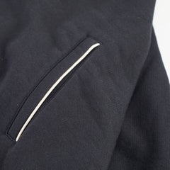 Celine Varsity Jacket Black/White Stripes - Size XXL
