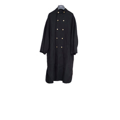 Celine Black Cashmere Coat Size Medium