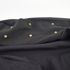 Celine Black Cashmere Coat Size Medium