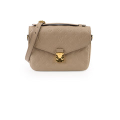Louis Vuitton Pochette Metis Empriente Taupe Beige