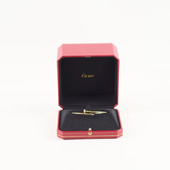 Cartier Juste Un Clou JUC Bracelet Yellow Gold with Diamonds Size 19