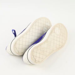 Chanel Purple Suede Sneakers Size 37.5
