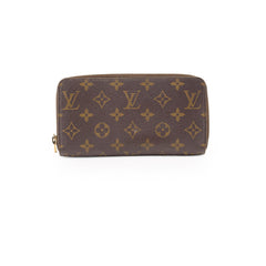 Louis Vuitton Monogram Canvas Zippy Wallet