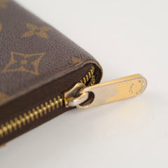 Louis Vuitton Monogram Canvas Zippy Wallet