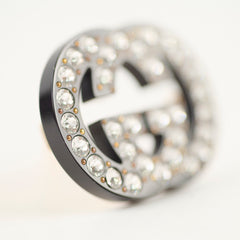 Gucci Hair Clip GG Rhinestone Costume Jewellery