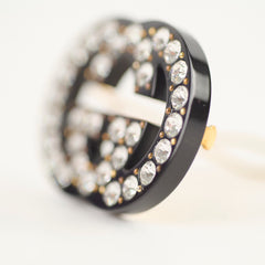Gucci Hair Clip GG Rhinestone Costume Jewellery