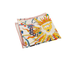 Hermes Le Sacre des Saisons 90 Silk Scarf