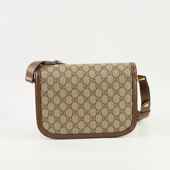 Gucci 1955 Horsebit Medium Canvas Brown