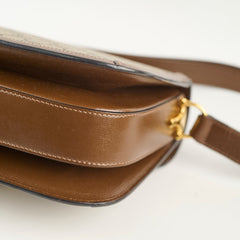 Gucci 1955 Horsebit Medium Canvas Brown