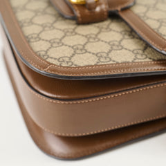 Gucci 1955 Horsebit Medium Canvas Brown