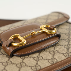 Gucci 1955 Horsebit Medium Canvas Brown