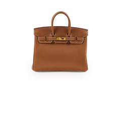 Hermes Birkin 25 Gold GHW U Stamp