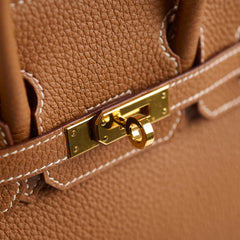 Hermes Birkin 25 Gold GHW U Stamp
