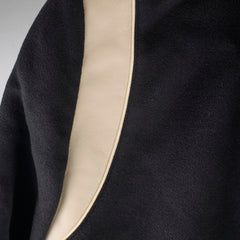 Celine Mens Wool and Cashmere-Blend Hooded Varsity Jacket Size 52