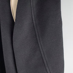 Celine Mens Wool and Cashmere-Blend Hooded Varsity Jacket Size 52
