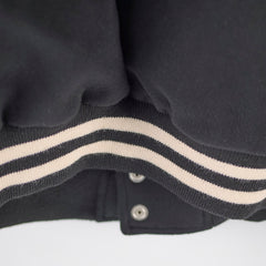 Celine Mens Wool and Cashmere-Blend Hooded Varsity Jacket Size 52