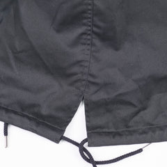 Logo-Print Twill Hooded Parka Mens Size 48