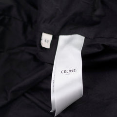 Logo-Print Twill Hooded Parka Mens Size 48