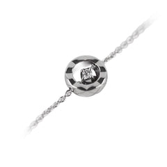 Chanel Coco 18k White Gold with Diamond Bracelet