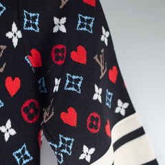 Louis Vuitton Game On Knit Dress Black/Multicolour Size S