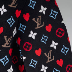 Louis Vuitton Game On Knit Dress Black/Multicolour Size S