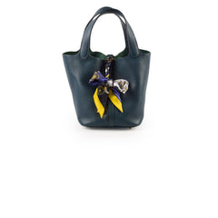 Hermes Picotin 22 Clemence Vert Cypress - Stamp D