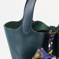 Hermes Picotin 22 Clemence Vert Cypress - Stamp D