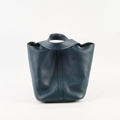 Hermes Picotin 22 Clemence Vert Cypress - Stamp D