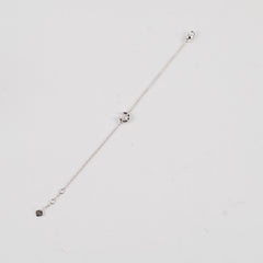 Chanel Coco 18k White Gold Bracelet