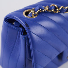 Chanel Mini Rectangular Chevron Blue- Series 24