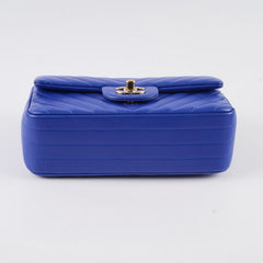 Chanel Mini Rectangular Chevron Blue- Series 24