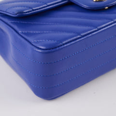 Chanel Mini Rectangular Chevron Blue- Series 24
