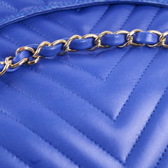 Chanel Mini Rectangular Chevron Blue- Series 24