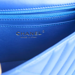 Chanel Mini Rectangular Chevron Blue- Series 24