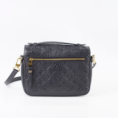 Louis Vuitton Pochette Metis Monogram Empreinte Black