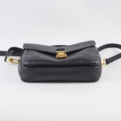 Louis Vuitton Pochette Metis Monogram Empreinte Black