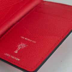 Louis Vuitton Pocket Organiser Fifa World Cup Red Epi