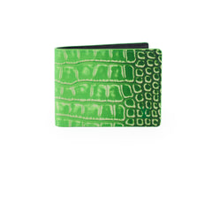 Louis Vuitton Croc Wallet Green