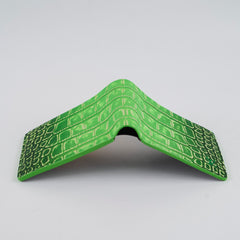 Louis Vuitton Croc Wallet Green