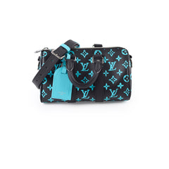 Louis Vuitton Playground Keepall 25 Bandouliere Black/Turquoise