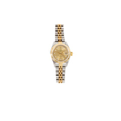 Rolex 26MM Datejust Two Toned with Diamond Dial Watch